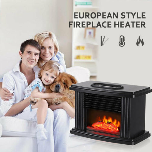 Electric Fireplace Heater LED Flame Effect