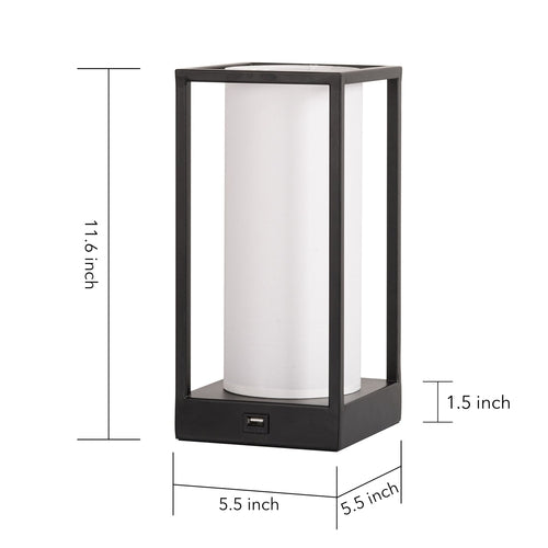 Table Lamp with Phone Charger